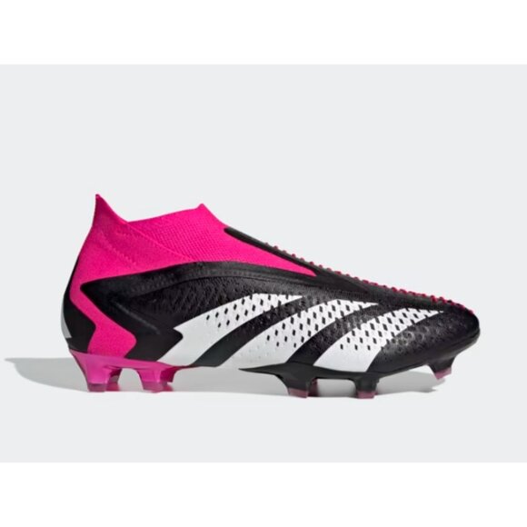 Adidas Predator Accuracy+ FG Black/Pink Soccer Cleats GW4557 Men’s Size 12.5 New main image 14